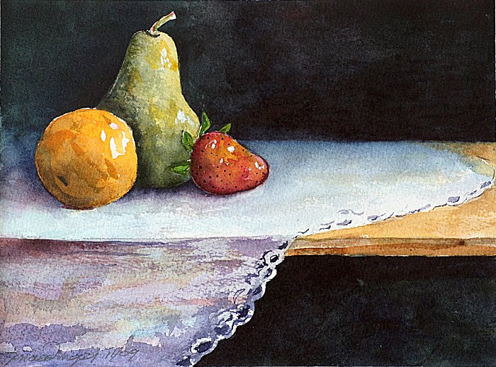 Pear and Orange